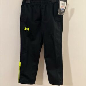 Under Armour Black and Yellow Performance Joggers